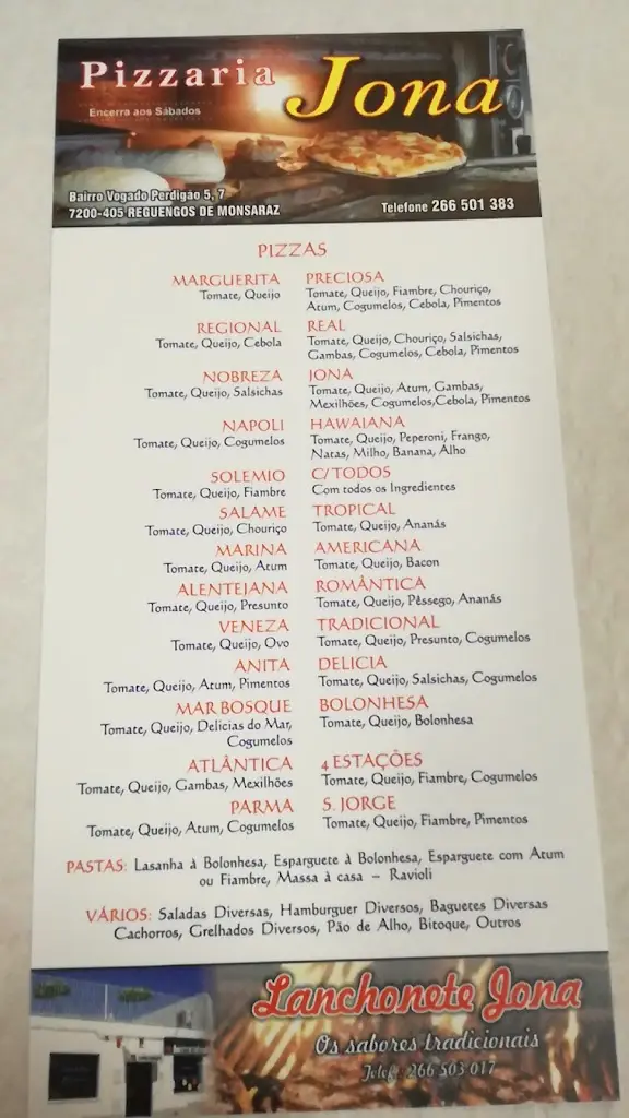 Menu_Pizzaria Jona_Reguengos de Monsaraz_immagine_3