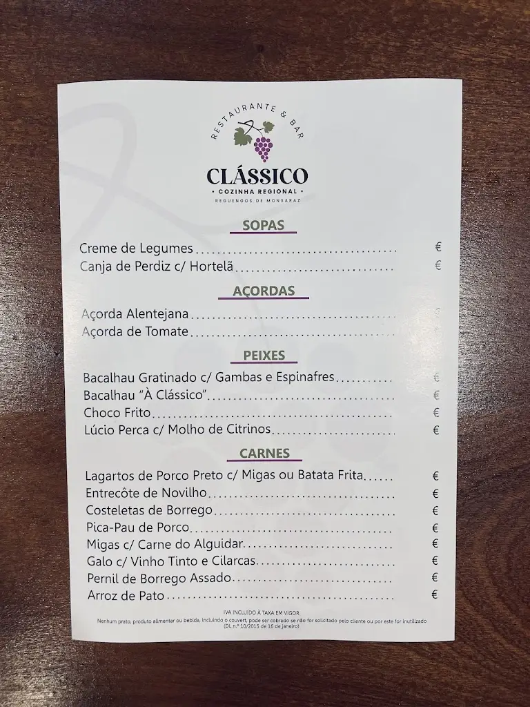 Menu_Restaurante & Bar Don Luís_Reguengos de Monsaraz_imagen_3