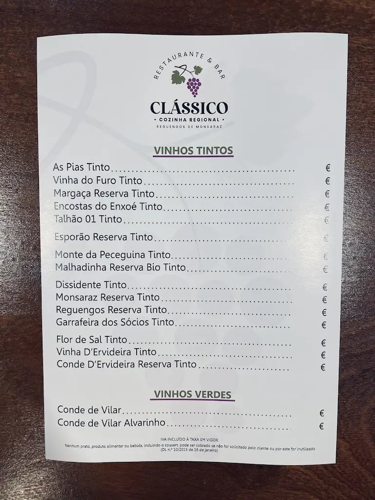 Menu_Restaurante & Bar Don Luís_Reguengos de Monsaraz_imagen_4