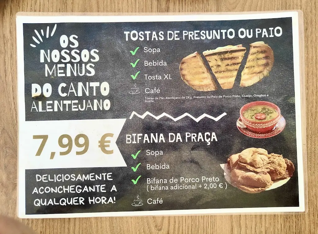 Menu_Canto Alentejano - Reguengos de Monsaraz_Reguengos de Monsaraz_imagen_2