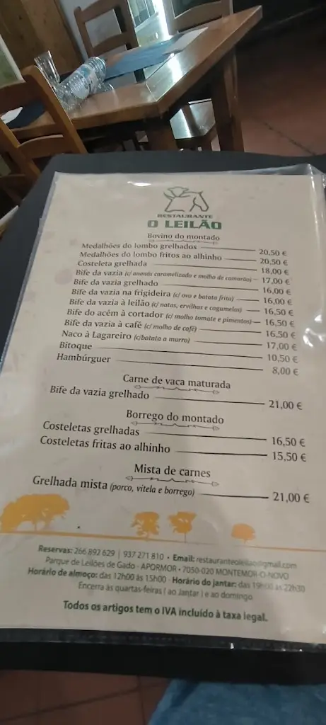 Menu_Restaurante O Leilão_Montemor-o-Novo_image_1
