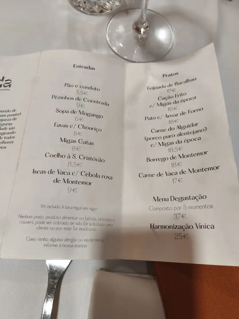 Menu_Restaurante Poda_Montemor-o-Novo_immagine_1