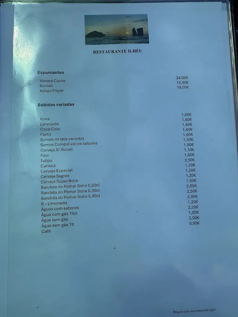 Menu_RestauArante Ilhéu_Mosteiros_immagine_1