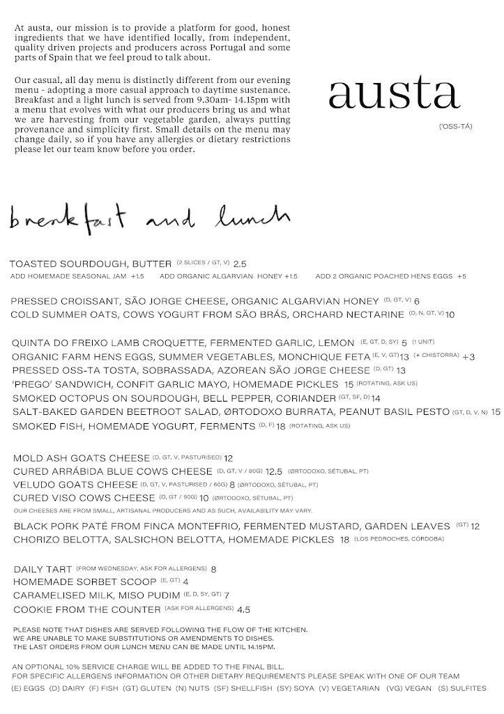 Menü_austa_Almancil_Bild_1