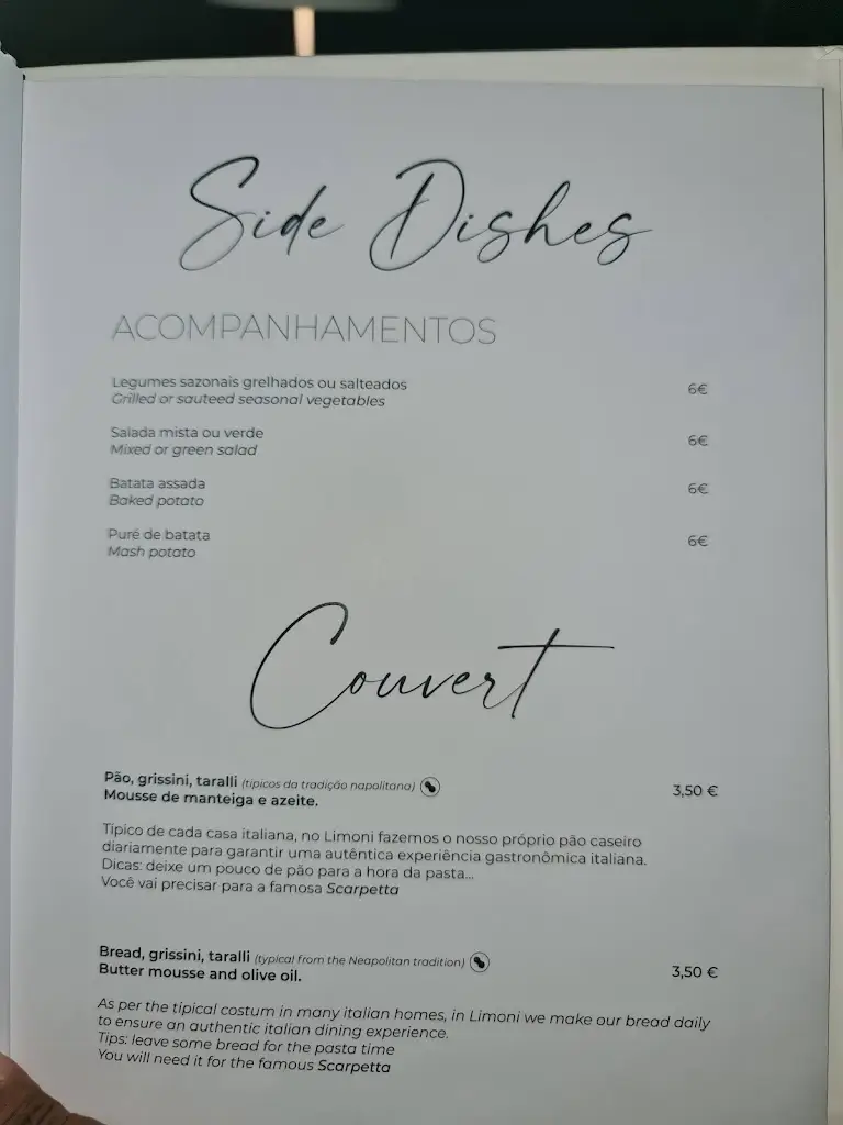 Menu_Restaurante Limoni Quinta do Lago_Almancil_imagen_4