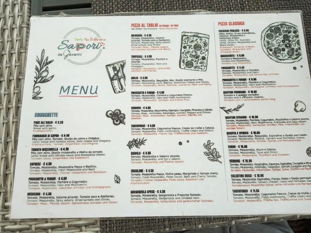 Menu_Sapori da Giovanni_Armação de Pêra_immagine_4