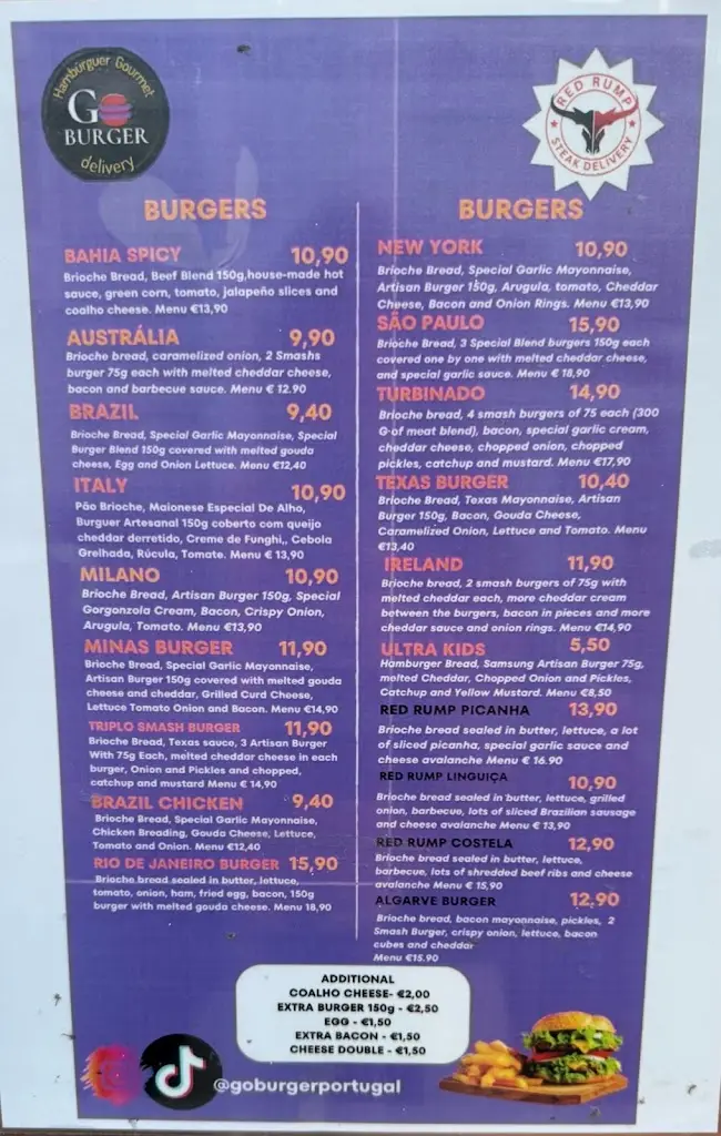 Menu_Go Burger Armação de Pera_Armação de Pêra_imagen_1