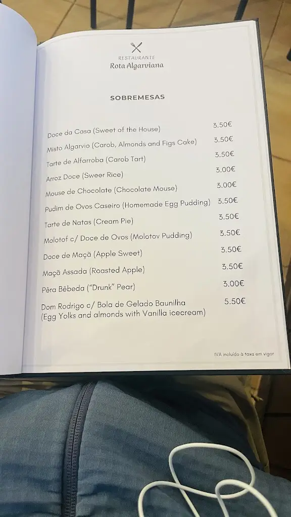 Menu_Restaurante Rota Algarviana_Bensafrim_immagine_3