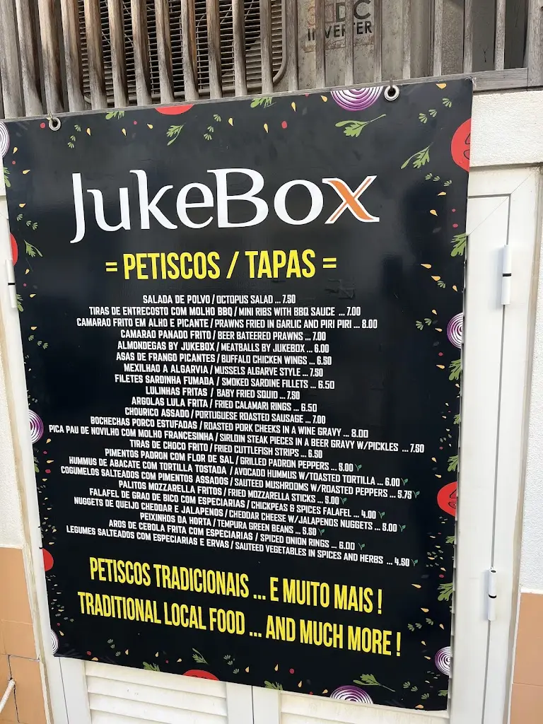 Menu_Jukebox Tapas_Bensafrim_immagine_1