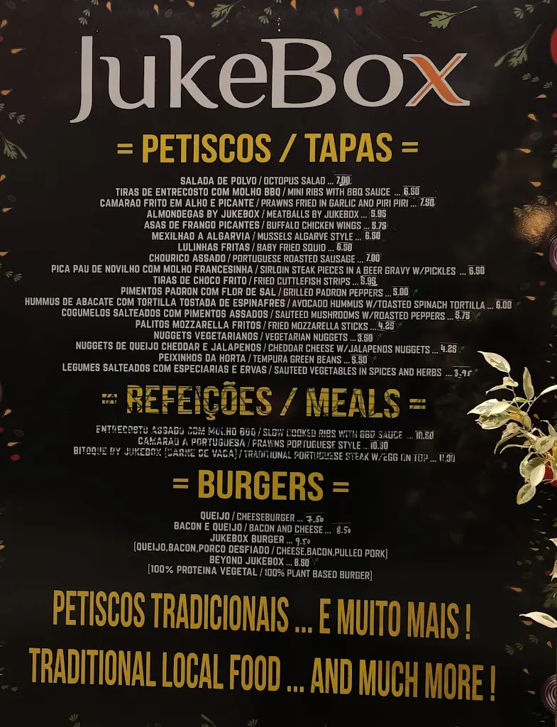 Menu_Jukebox Tapas_Bensafrim_immagine_2