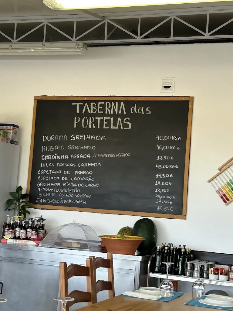 Menu_Restaurante Taberna das Portelas_Bensafrim_immagine_3