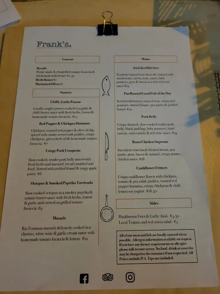 Menu_Frank's_Boliqueime_immagine_1
