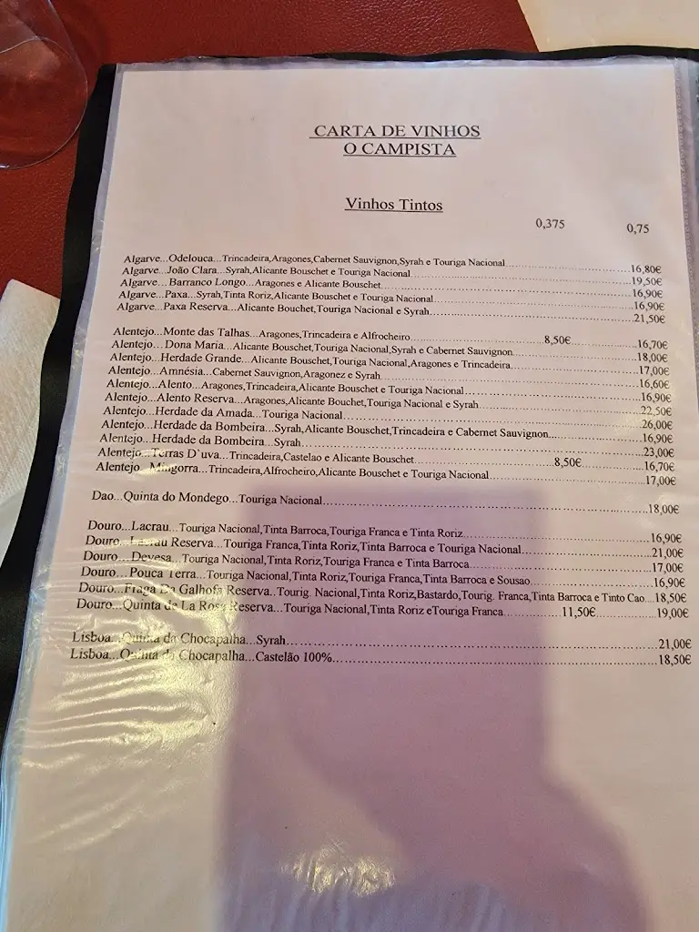 Menu_Restaurante O Campista_Cabanas de Tavira_imagen_1