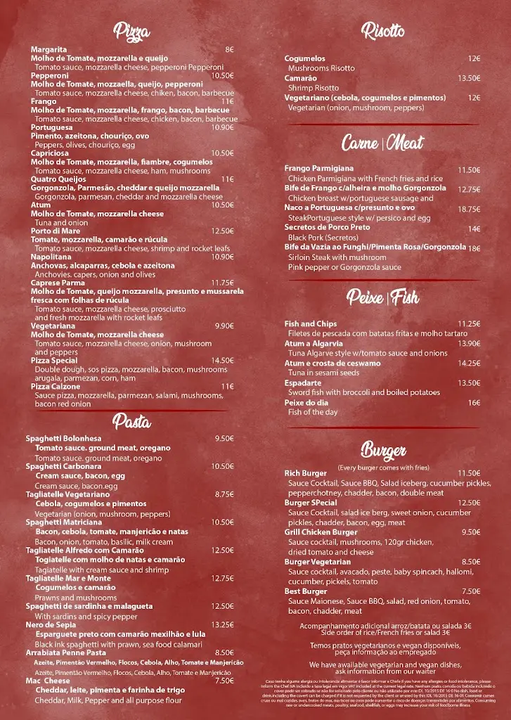 Menü_PORTO DI MARE_Cabanas de Tavira_Bild_4