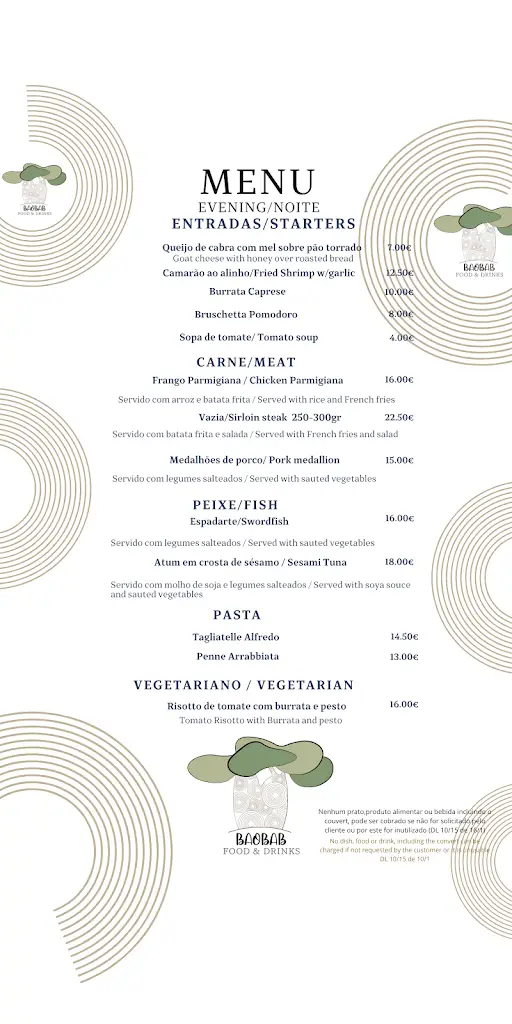 Menu_BAOBAB_Cabanas de Tavira_immagine_2