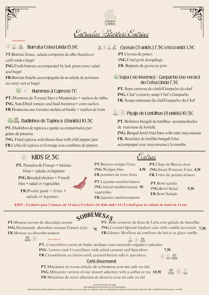 Menu_Restaurante Coisa Linda_Cabanas de Tavira_image_2
