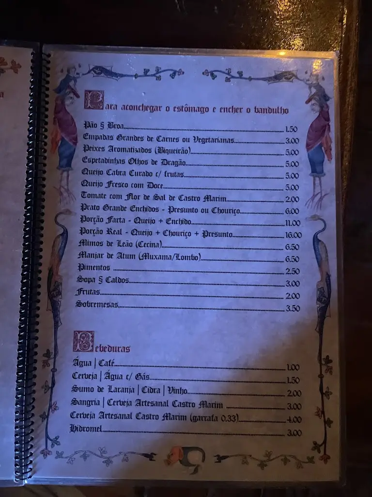 Menu_Taberna Velho Cavalinho_Castro Marim_immagine_3