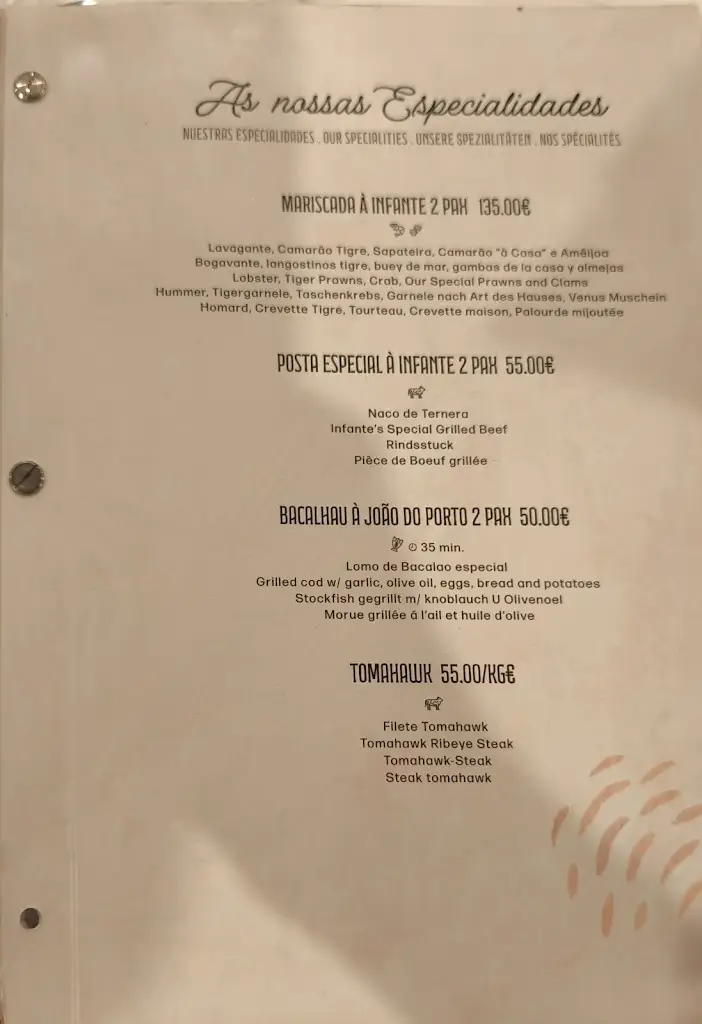 Menu_Restaurante O Infante_Castro Marim_immagine_1