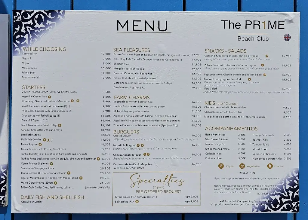 Menu_The Pr1me Beach Club_Castro Marim_immagine_4
