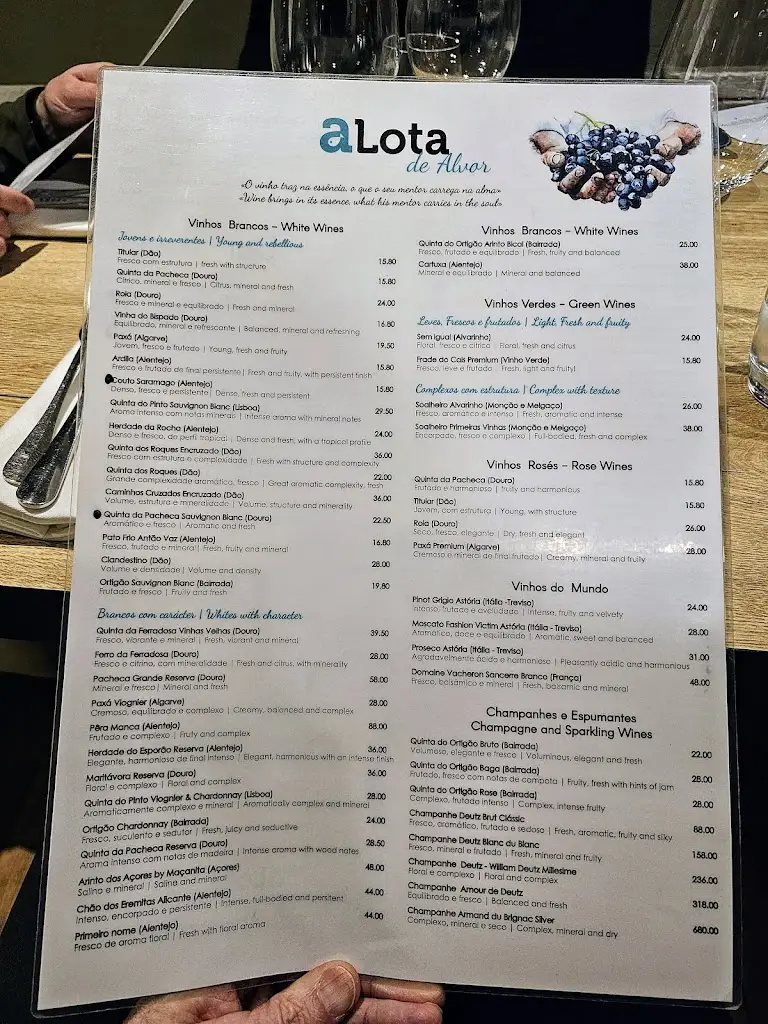 Menu_A Lota de Alvor_Alvor_immagine_1