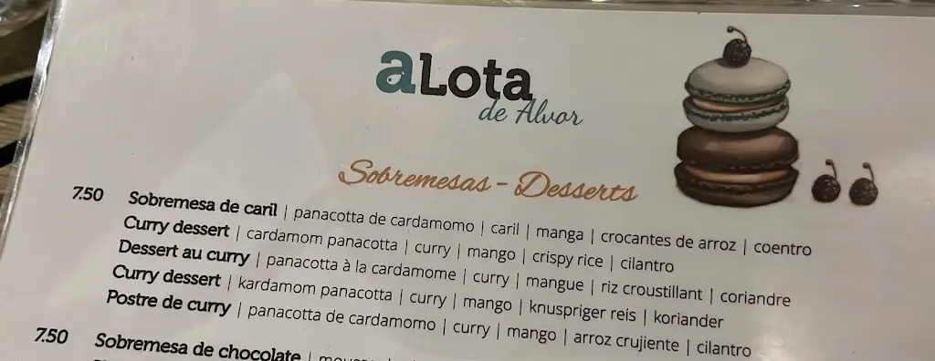 Menu_A Lota de Alvor_Alvor_immagine_3