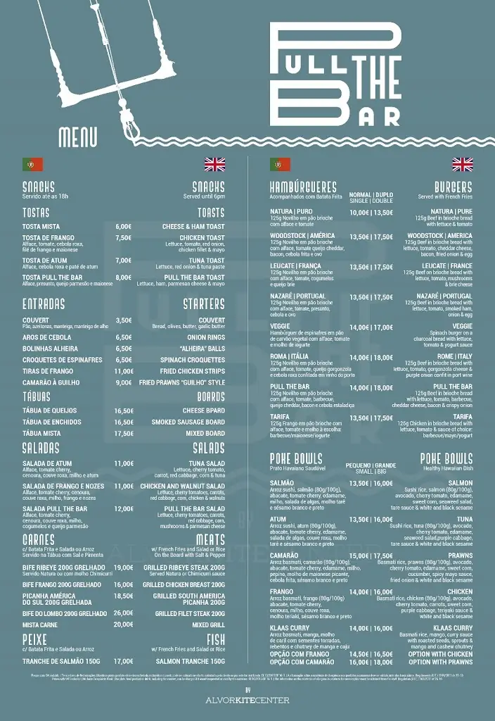 Menu_Pull the Bar_Alvor_imagen_2