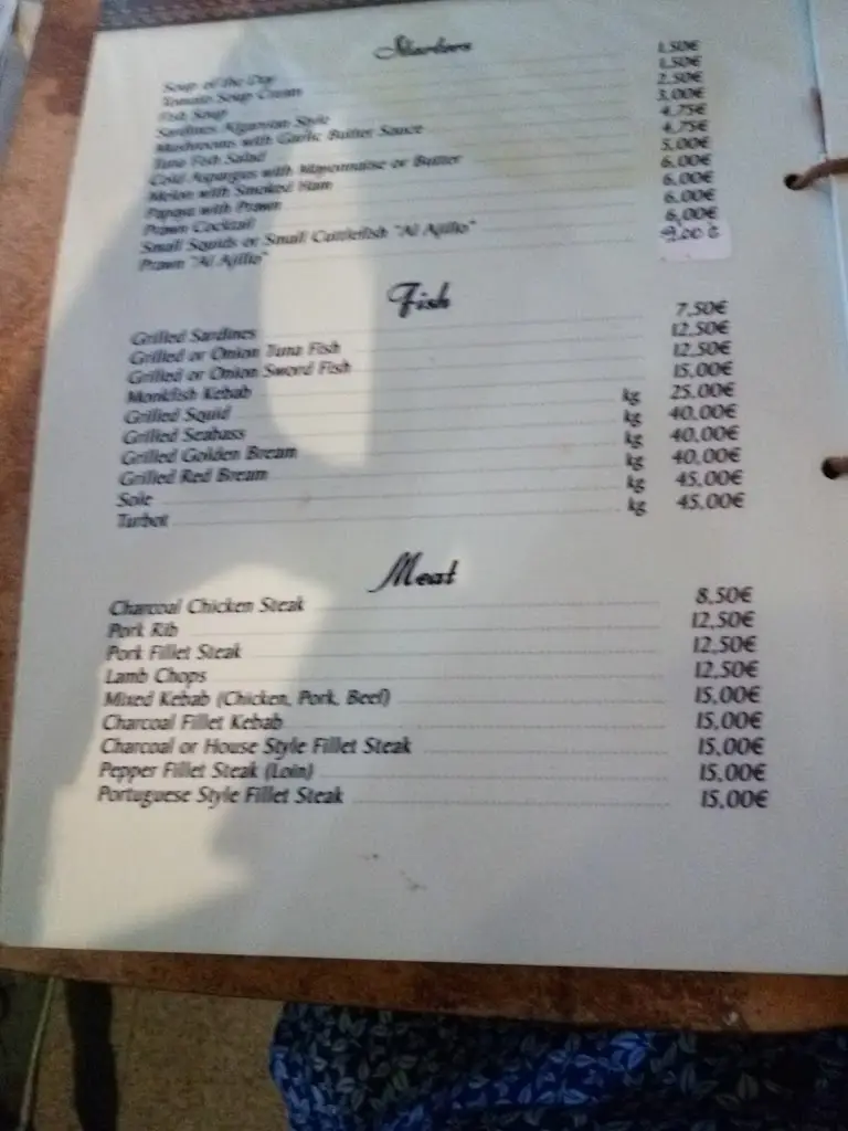 Menu_O Arco da Velha_Alvor_immagine_3