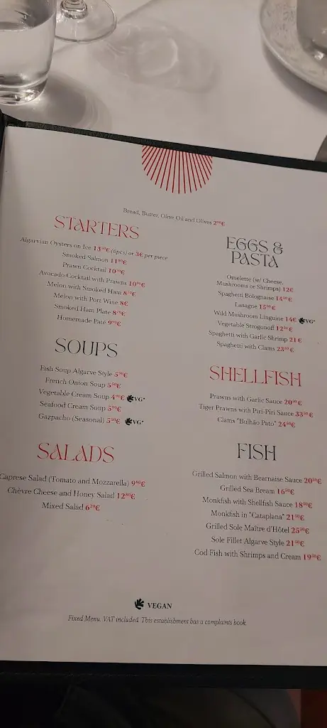 Menu_Restaurante Pôr Do Sol_Alvor_immagine_2