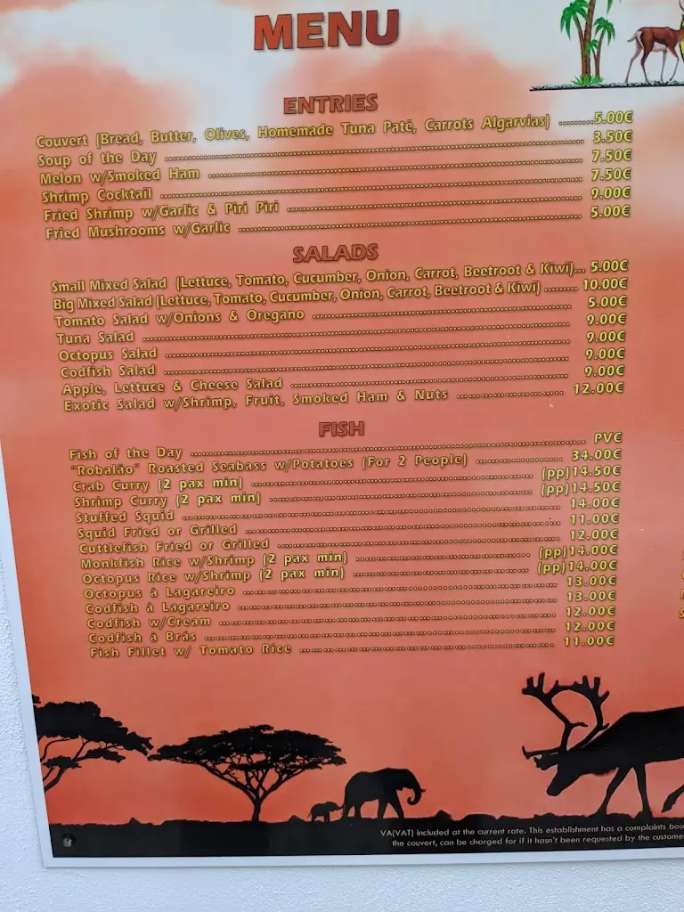 Menu_Restaurante Mozambi_Alvor_immagine_3