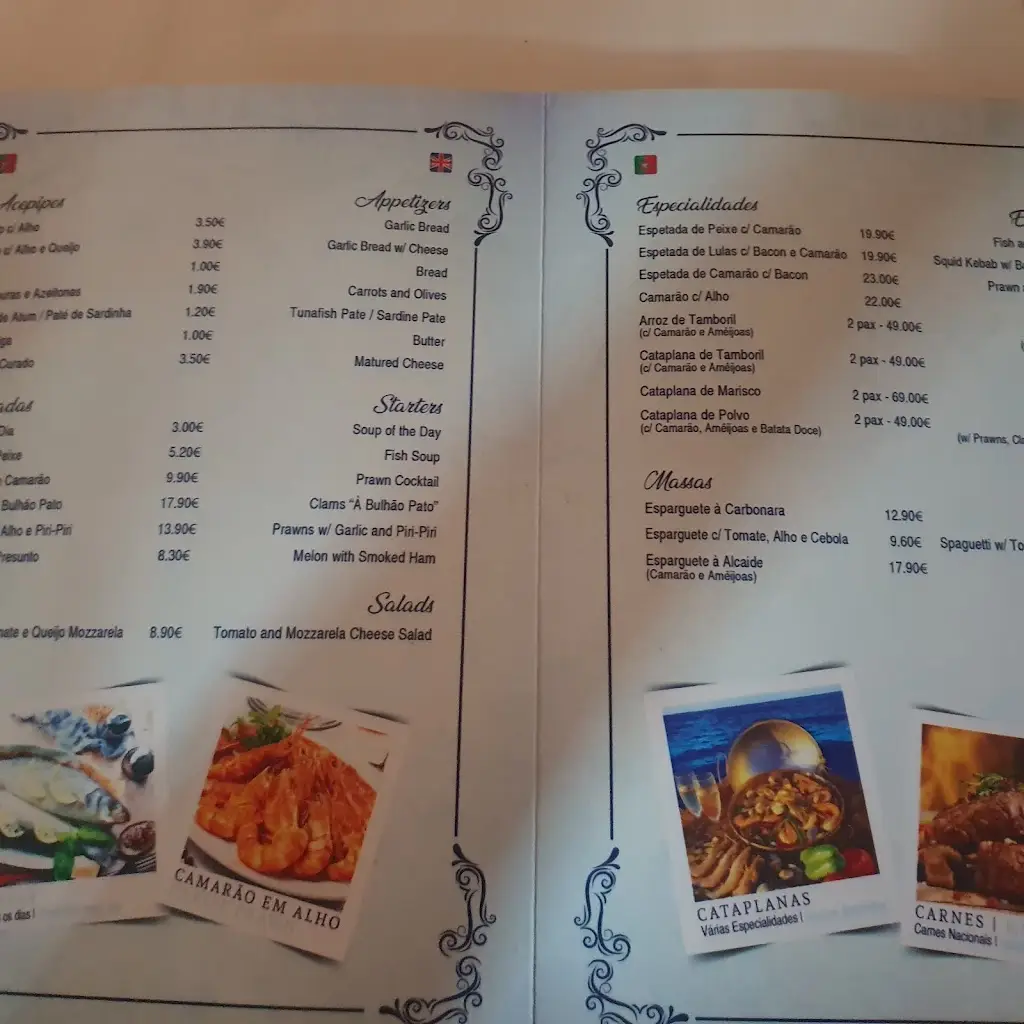 Menu_O Alcaide_Alvor_immagine_1