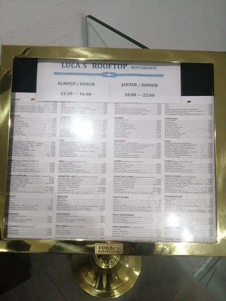 Menu_Luca’s Rooftop Restaurant_Lagos_immagine_4