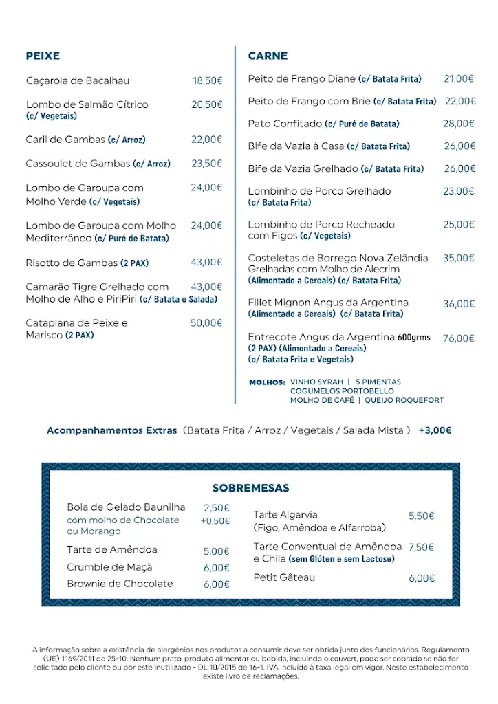 Menu_Monte do Mar Carvoeiro_Carvoeiro_immagine_1