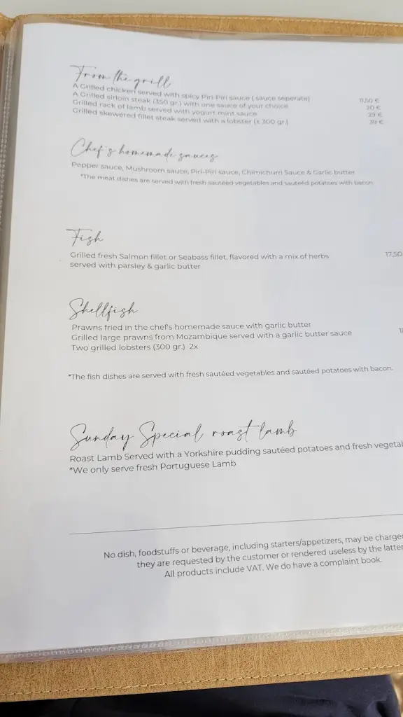 Menu_Restaurante O Rafaiol_Carvoeiro_immagine_4