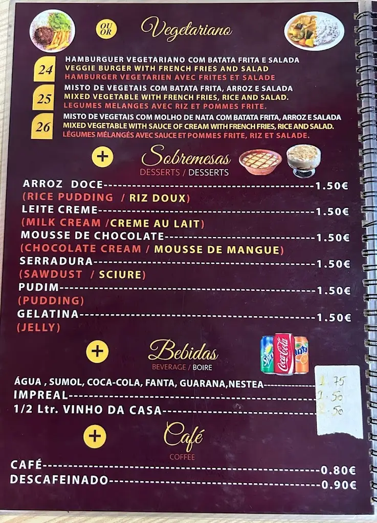 Menu_Kumar Churrasqueira_Santa Bárbara_immagine_1