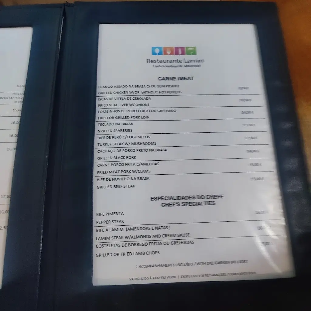 Menu_Restaurante Lamim_Lagoa_immagine_3
