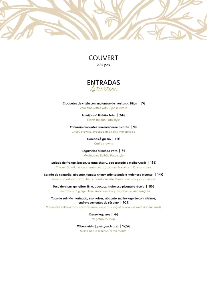 Menu_Raízes_Santa Bárbara_immagine_1