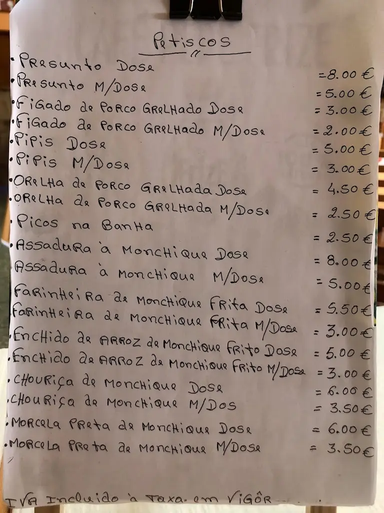 Menu_RESTAURANTE ABRIGO DA SERRA, GRALHOS_Marmelete_immagine_1