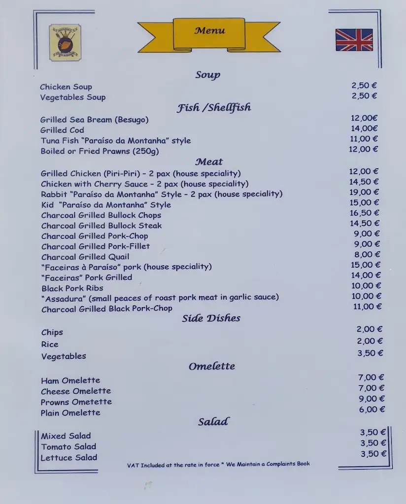 Menu_Paraíso da Montanha_Marmelete_image_1