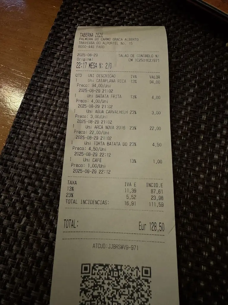 Xu Han_Taberna Zé-Zé_Faro_recensione