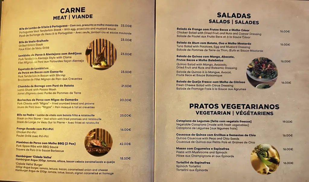 Menü_Cidade Velha_Faro_Bild_2