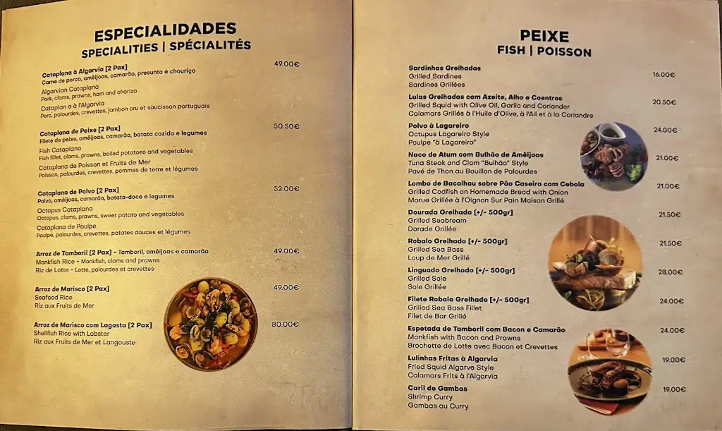 Menü_Cidade Velha_Faro_Bild_3