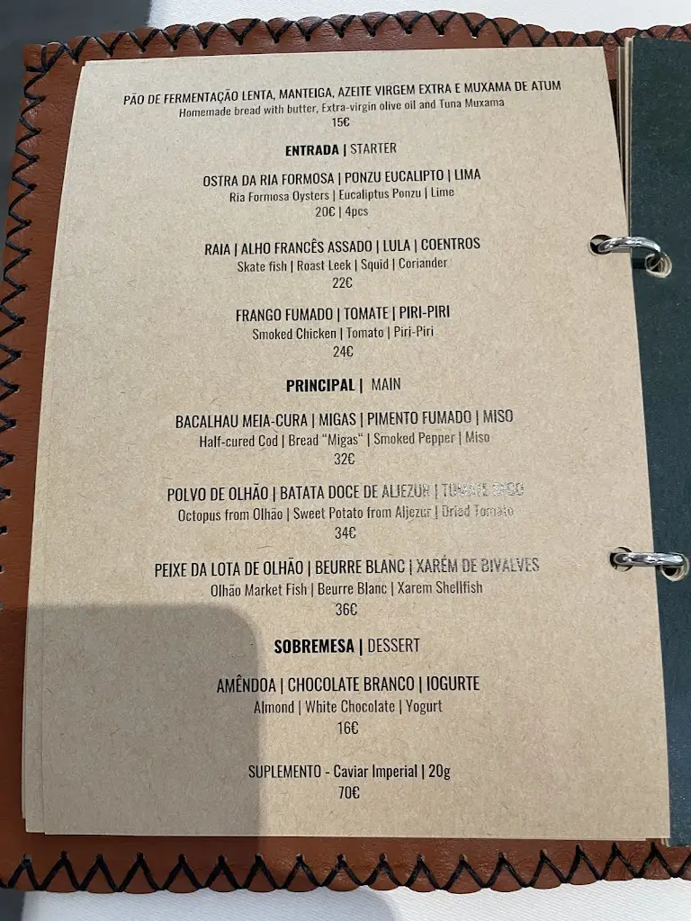 Menu_Restaurante Alameda_Faro_immagine_1