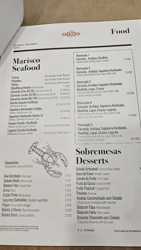 Menu_Xitaka_Arrifes_immagine_4