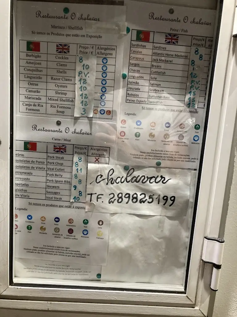 Menu_Restaurante O Chalavar_Faro_immagine_3