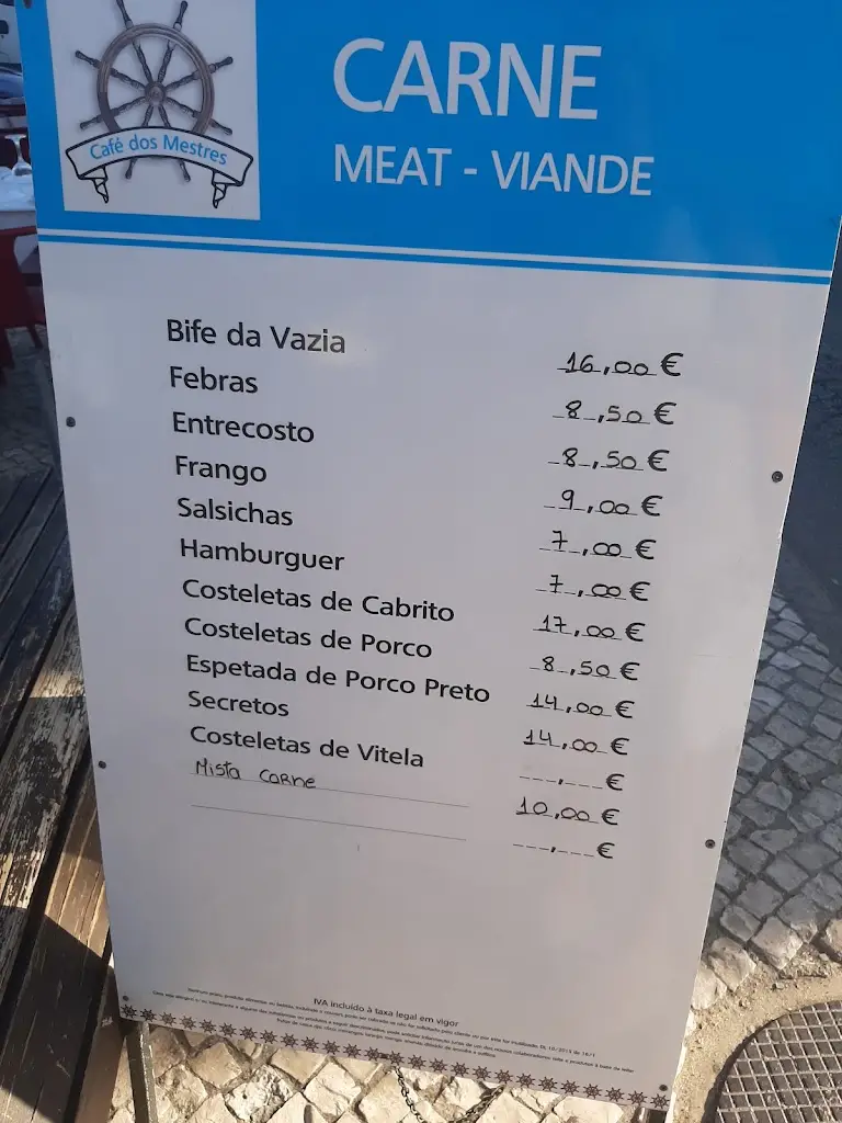 Menü_Cafe dos Mestres_Fuzeta_Bild_4