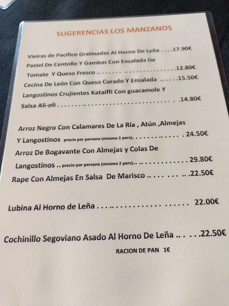 Menu_Restaurante O Trevo_Fuzeta_immagine_1