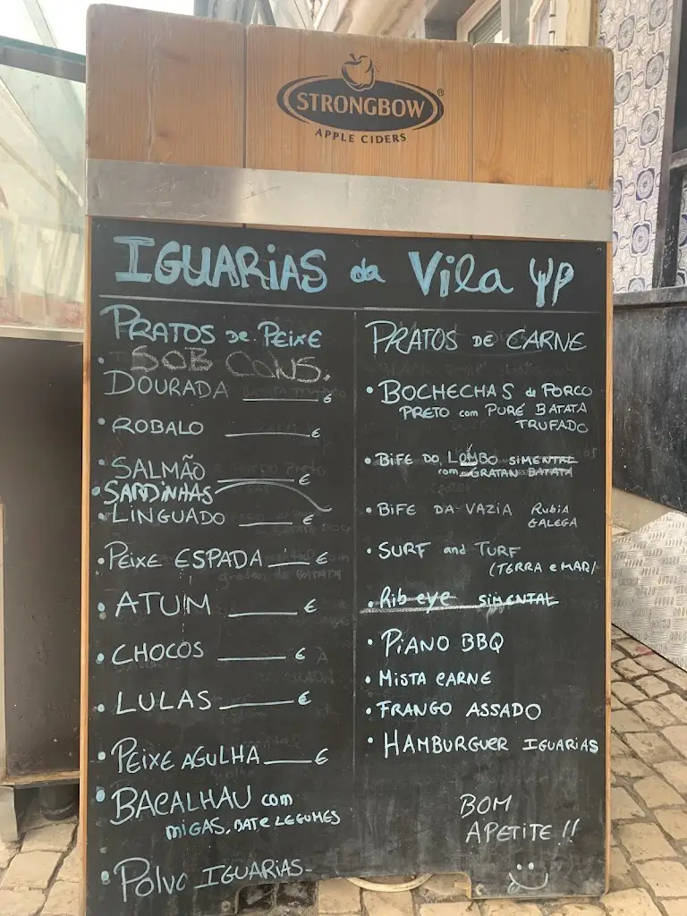 Menu_Iguarias da Vila_Fuzeta_immagine_2