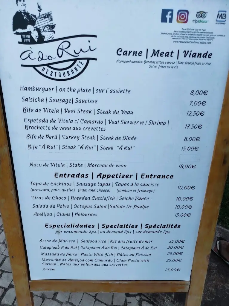 Menu_Restaurante À do Rui_Fuzeta_immagine_2