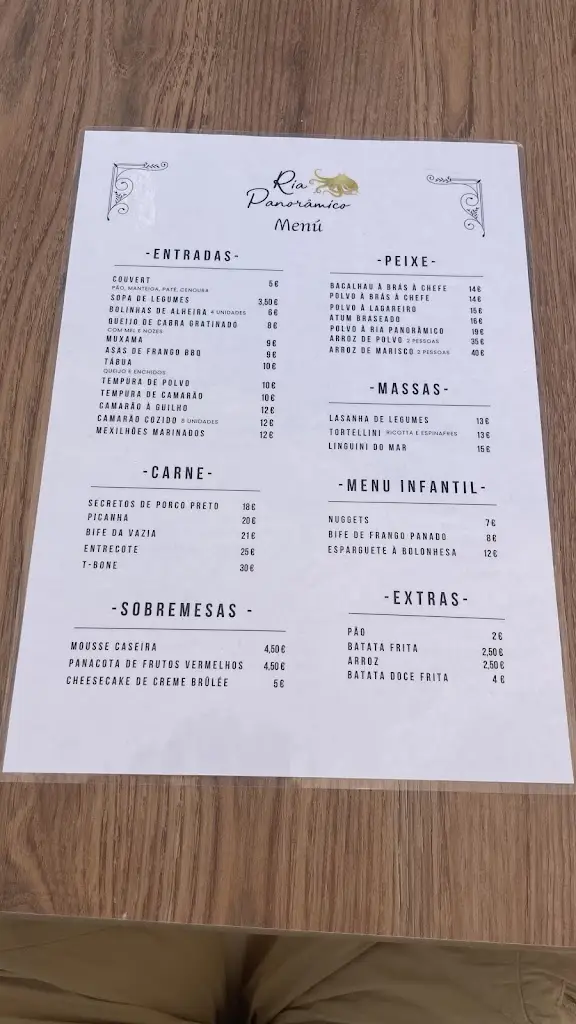 Menu_Ria Panorâmico_Fuzeta_imagen_2