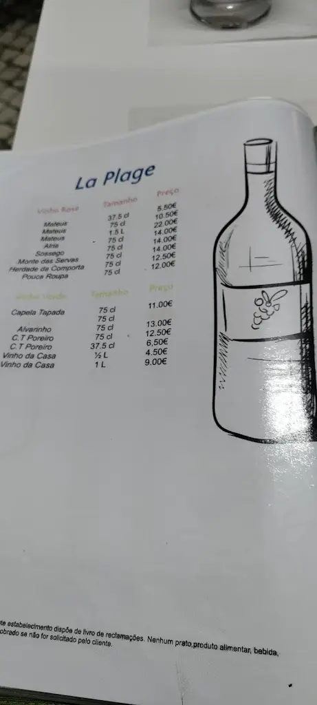 Menu_La Plage_Fuzeta_immagine_4